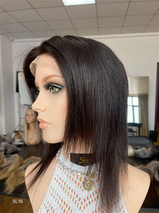 Peluca de cabello humano de encaje transparente Cabello eslavo europeo Calidad superior Sin enredos Sin cobertizo para mujeres de belleza - Product Image 4