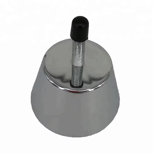 Pieds de lit réglables en plastique ABS rond de haute qualité, certifiés SGS, extensions de pieds économiques pour usage extérieur et atelier - Product Image 1