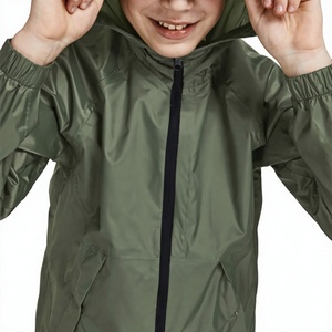 Ensemble de survêtement décontracté d'été pour homme, coupe-vent léger uni, veste à fermeture éclair et pantalon, séchage rapide, respirant, tenue de jogging - Product Image 3