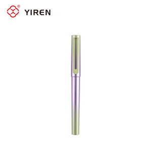 YIREN <span class=keywords><strong>Penna</strong></span> <span class=keywords><strong>Stilografica</strong></span> in Metallo con Colore Sfumato, Pennino in Acciaio Inox Stile <span class=keywords><strong>Lamy</strong></span> da 3,8mm, Scrittura Fluida per Studenti e Ufficio - Product Image 4