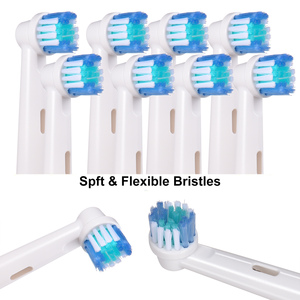 Tête <span class=keywords><strong>de</strong></span> <span class=keywords><strong>brosse</strong></span> à dents électrique, 8 pièces, compatible avec la <span class=keywords><strong>brosse</strong></span> à dents électrique <span class=keywords><strong>Oral</strong></span> <span class=keywords><strong>B</strong></span>, têtes <span class=keywords><strong>de</strong></span> <span class=keywords><strong>brosse</strong></span> <span class=keywords><strong>de</strong></span> remplacement pour le soin des gencives sensibles - Product Image 3