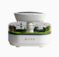 Diffuseur d'huiles essentielles à flamme de luxe, humidificateur ultrasonique à brume froide portable 200ml+ pour la maison, l'hôtel, le SPA, vente en gros OEM