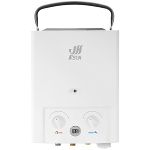 Calentador de Agua a Gas KSUN JSZ10-5T4 de 5L con Intercambiador de Calor de Cobre, Tipo Natural, para Uso Doméstico, Exterior, RV/Auto - Product Image 1