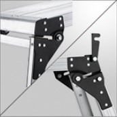 Premium Aluminum Material <strong>Work</strong> <strong>Platform</strong> <strong>Ladder</strong> with Fishing <strong>Platforms</strong> Outdoor AP-801B - Product Image 4