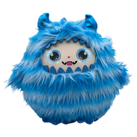 Poupée IA Monstre Mignon Coloré en Peluche, Adorable Compagnon pour Enfants, Grand Monstre avec Écran LED Mignon