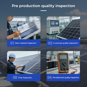 Factory Direct Potovoltaic System 10kw Solar Grid Tie Kit Energy for Ground Roof Power 1-1 Monocrystalline Silicon Panels High E - Product Image 5
