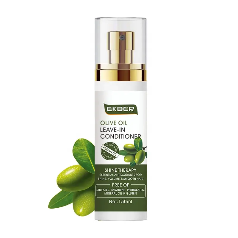 Soin des cheveux sans rinçage Spray après-shampooing à l'huile d'olive et d'argan Spray sans rinçage Traitement des cheveux au collagène