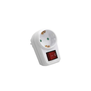 Nuovo Adattatore ExtraStar con Interruttore a 2 Poli 16A 250V per Uso Interno, per Sostituzione/Riparazione - Product Image 2