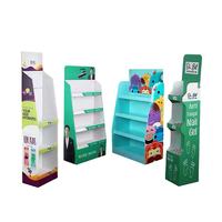Support rotatif pour présentation de vêtements |   Étagère 3D en acrylique découpée au laser, 6 niveaux, recyclable et lavable |   Pré-assemblé, autoportant, personnalisable
