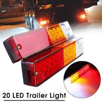 Nouveau 12V LED Lumières pour Machinerie Lourde Véhicules Camion Remorque ATV Tracteur Chariot Élévateur Excavatrice-Indicateur Inverse Combinaison