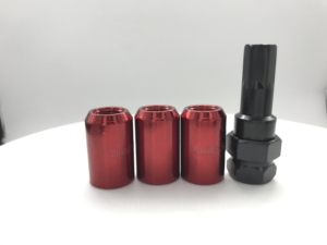 Thép Xe sửa đổi bánh xe vít Nut 12x1.25mm 16 + 1 cái/bộ - Product Image 4