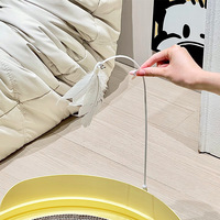 Tapis à gratter pour chat de forme ronde, remplaçable, avec bordure haute, en carton ondulé, pour chats d'intérieur