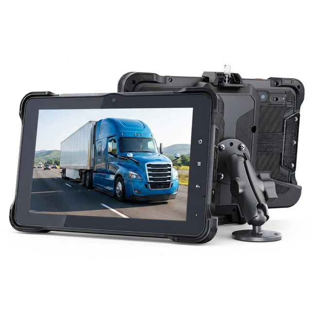 3Rtablet 10'' 1200 Nits Octa Core Android 13  Rugged Embedded Computer Shockproof with GPS 4G BT for Long-haul Truck Navigation