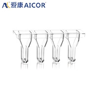 Cuvette en plastique Aicor pour coagulomètre Stago