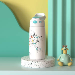 <span class=keywords><strong>Jeko</strong></span>&<span class=keywords><strong>Jeko</strong></span> - Botella de Agua Aislada de Acero Inoxidable de 500 ml, Vaso de Plástico Premium, Gran Venta - Product Image 5