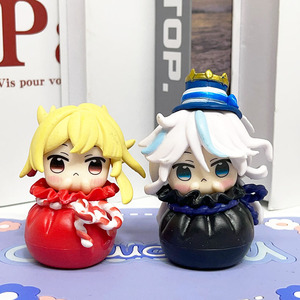 6 teile/satz 6-8CM Genshin <span class=keywords><strong>Yae</strong></span> <span class=keywords><strong>Miko</strong></span> Xiao Wanderer Furina Figur Puppe Kunststoff Statue Figur Anime PVC Cartoon Spielzeug für Wohnkultur - Product Image 3