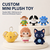 Collection de mini-poupées en peluche mignonnes en gros : chats, pandas, animaux et personnages en peluche pour cadeaux de détail
