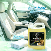 Nettoyant Intérieur Voiture Shampoing Sièges Désodorisant Tissus Détachant Neutraliseur d'Odeurs Entretien Surfaces Intérieures Formule Détailing Automobile