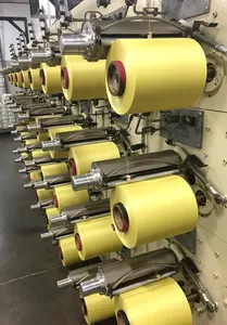 黄色アラミド糸200d-1500d3000dケブラー糸工場価格高強度高温耐性