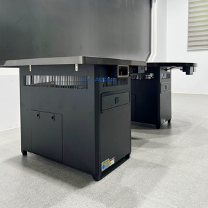 Kleadone hiện đại vòng Hàn Quốc BBQ nướng bảng không Khói Thương mại bàn ăn thép không gỉ thân thiện với môi cho nhà hàng khách sạn - Product Image 3