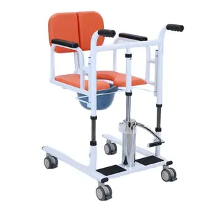 Multifunctionele Handmatige Gehandicapte Patiëntenlift Transferstoel Voor Ouderen
