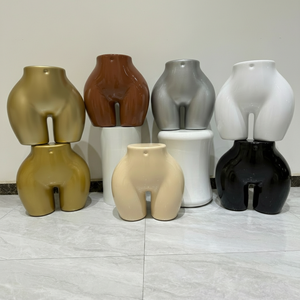 Maniquí Femenino Brasileño con Caderas Curvas y Glúteos Grandes, Medio Cuerpo, Estilo <span class=keywords><strong>Afroamericano</strong></span>, Hecho de Plástico - Product Image 1