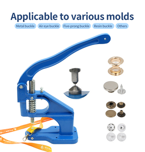 Paquete de seguridad de remache con cierre de 1000 piezas-Aparato de prensa manual duradero para creación de cordón y correa de atuendo - Product Image 5