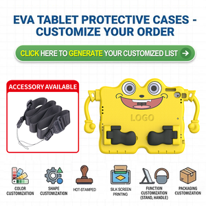 HGD HGD2107 Series Cartoon Shockproof Tablet Cases for Kids, iPad 10.2 2020 Case, iPad 10.5 2018 Air 3 With Shoulder Strap - Product Image 6