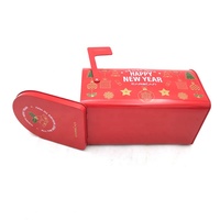 Boîtes en étain personnalisées pour boîtes aux lettres mignonnes, cadeaux de Noël pour boîtes aux lettres, boîtes en étain pour cosmétiques, chocolat, biscuits