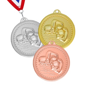 Medalla Personalizada para Muay Thai, Karate, Gimnasia, Carreras, Juegos, Graduación, Ajedrez, Fútbol, Rugby y Bádminton - Product Image 3