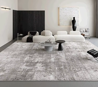 Teppich Wohnzimmer 2025 Neu Luxuriös Hochwertig Zuhause Sofa Couchtisch Schlafzimmer Bettvorleger Kunstkaschmir Mikrofaser Haustierfreundlich