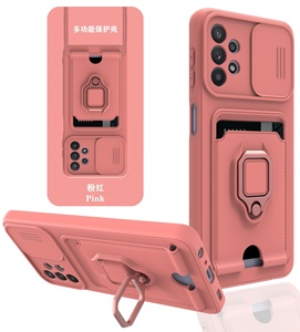 Accesorios para teléfonos inteligentes para Samsung Galaxy A55 A35 A25 A15 A05 PC TPU Amor Case con Kickstand Camera Protection Back Cover - Product Image 6
