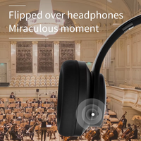 DOQAUS Vogue 3 Headphone Over-Ear BT 5.4 Speaker Terintegrasi Daya Tahan Baterai Lama Earphone untuk Perjalanan