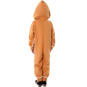 Jiedi Christmas Gingerbread Costume Children's Performance Outfit Flannel <b>Pajamas</b> <b>Set</b> For Kids Photography Wear - Product Image 4