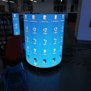 Full Color Rgb Indoor Advertising Cabinet Led Video Wall P2/p2.5 Flexible Hd Led Display Screen
