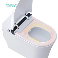 Capteur automatique de chasse d'eau électrique monobloc Intelligent WC Commode Toilette intelligente avec télécommande P-Trap S-Trap Drainage