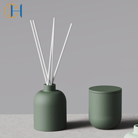 Ensemble de bougies artisanales en cire de soja aromathérapeutique C&H Custom Brand Private Label avec diffuseur de parfum pour la maison, pour les fêtes et la fête des pères