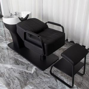 Hair Washing Station Massage Bed Hair <b>Salon</b> <b>Furniture</b> Shampoo Bed Washing Shampoo Chair With Bowl - Product Image 4