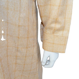Venta al por mayor Jalabiya ropa islámica túnica islámica Boubou Jubbah niño musulmán Abaya Thobe / Thaw - Product Image 2