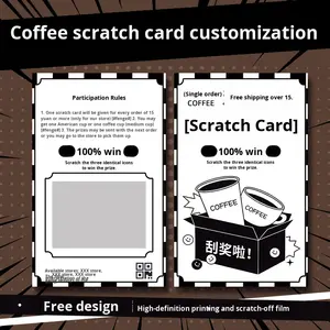 Modieuze Zwarte Koffie Prijskaart Creatieve Cartoon Smaak Introductie Kaart Melk Thee Winkel Drankwinkel Prijstekening - Product Image 6