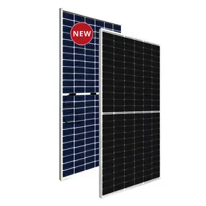 Ja Hoge Efficiëntie 455W Zonnepanelen Mono P-Type Bifaciale Dubbel Glas Pv-Module