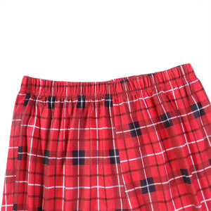 Pyjamas de noël à carreaux rouges pour femmes et enfants, vêtements de nuit à manches longues, vente en gros, 2022 - Product Image 6