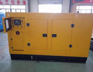 מים מקוררים סוג שקט 60kva 50kw 50/60hz 24v dc גנרטור דיזל - Product Image 3