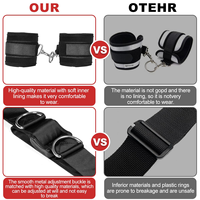 Kit de restraints sexuelles BDSM avec barre d'écartement pour porte et sangles de positionnement, mobilier SM pour chambre, équipement et accessoires de bondage