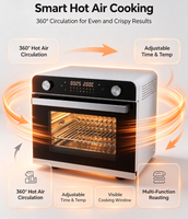 Friteuse à air numérique de haute qualité avec circulation d'air chaud, cuisson vapeur, cuve intérieure en acier inoxydable robuste, vente en gros