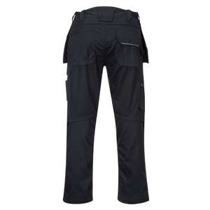 PORTWEST - PW347BKR30 PW3 Pantalon noir en coton avec étui de travail-PANTALON DE TRAVAIL PERFORMANCE PANTALON DE TRAVAIL EAN 5036108318421 - Product Image 2