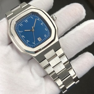 Nuevos Relojes Árabes para Hombre, Personalizados de Gran Marca, Reloj de Acero Inoxidable Ultrafino con Cristal de Zafiro, Esfera Árabe Personalizada de Marca Privada - Product Image 2