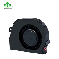 Poweryear 5010 Cooing fanlar 12V 0.24A 5 CM santrifüj türbin hava fanı elektrikli üfleme makinesi