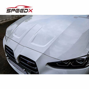 Para <span class=keywords><strong>BMW</strong></span> <span class=keywords><strong>I4</strong></span> G26 Upgrade <span class=keywords><strong>M4</strong></span> Style Body Kit con parachoques delantero Hood Grille <span class=keywords><strong>I4</strong></span> Bodykit - Product Image 5