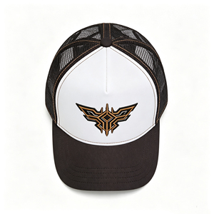 หมวกแก๊ปทรงทรัคเกอร์ปักลายอินทรีเรขาคณิต ผ้าแคนวาสน้ำหนักเบา ระบายอากาศได้ดี เหมาะสำหรับปั่นจักรยาน กอล์ฟ เดินป่า วิ่ง - Product Image 4